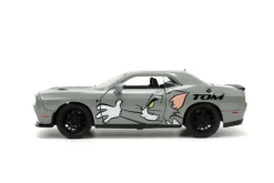 Tom and Jerry - Jerry & 2016 Dodge Challenger Hellcat Hollywood RIdes 1/24th Scale Die-Cast Vehicle Replica