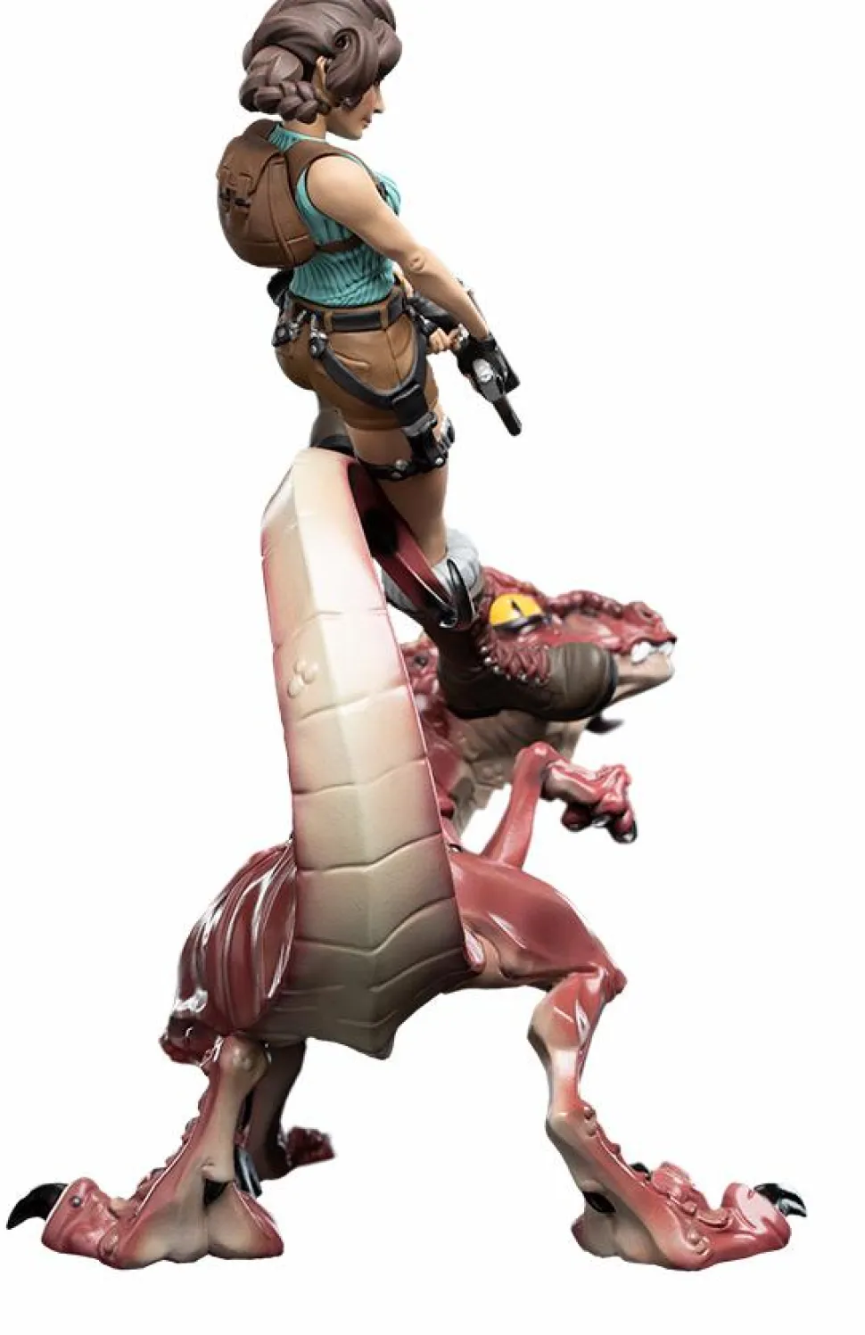 Tomb Raider - Lara Croft vs. Raptor Mini Epics 9" Vinyl Figure