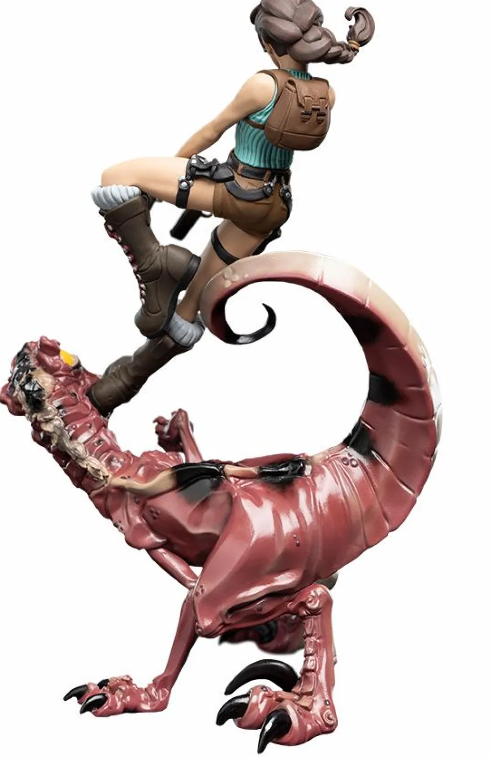 Tomb Raider - Lara Croft vs. Raptor Mini Epics 9" Vinyl Figure