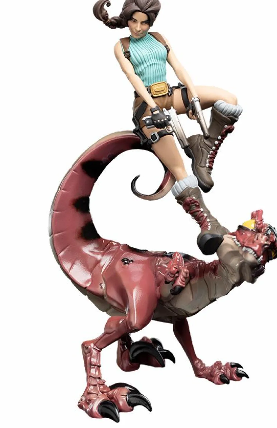 Tomb Raider - Lara Croft vs. Raptor Mini Epics 9" Vinyl Figure