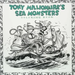 Tony Millionaire - Tony Millionaire’s Sea Monsters Colouring Book Paperback