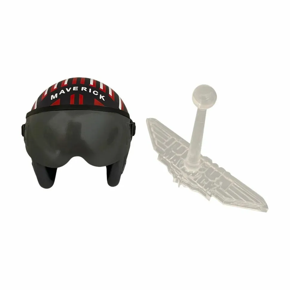 Top Gun: Maverick - Maverick, Rooster, Phoenix, and Hangman Helmets 2" PVC Prop Replica 4-Pack