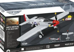 Top Gun: Maverick - North American P-51D Mustang Fighter Plane 1/48th Scale Building Block Construction Set (150 Pieces)