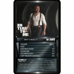 Top Trumps - James Bond Gadgets and Vehicles Limited Edition Card Game