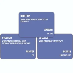 Totally 90s Music Trivia - Card Game