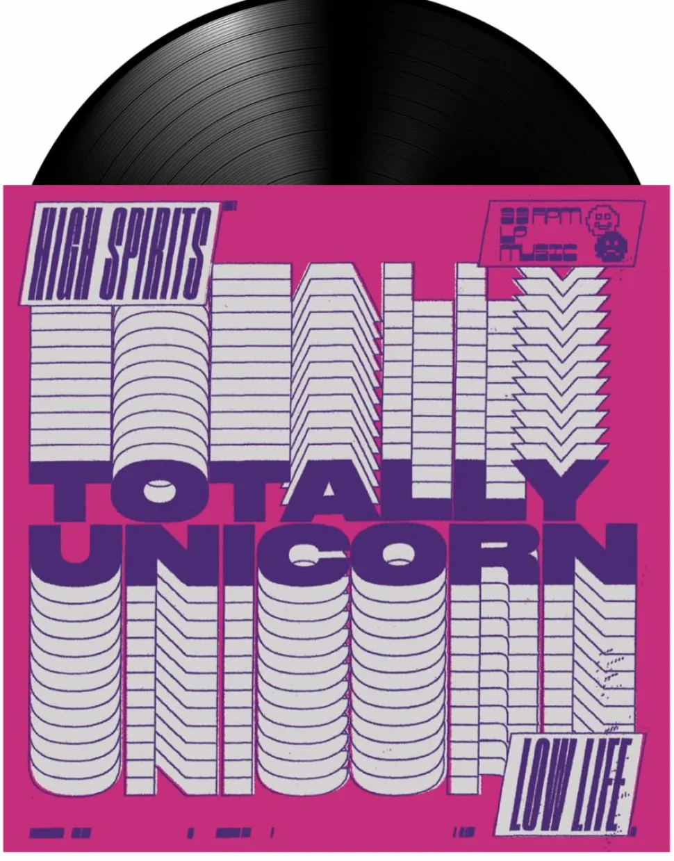 Totally Unicorn - High Spirits//Low Life LP Vinyl Record