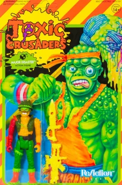Toxic Crusaders - Major Disaster ReAction 3.75” Action Figure