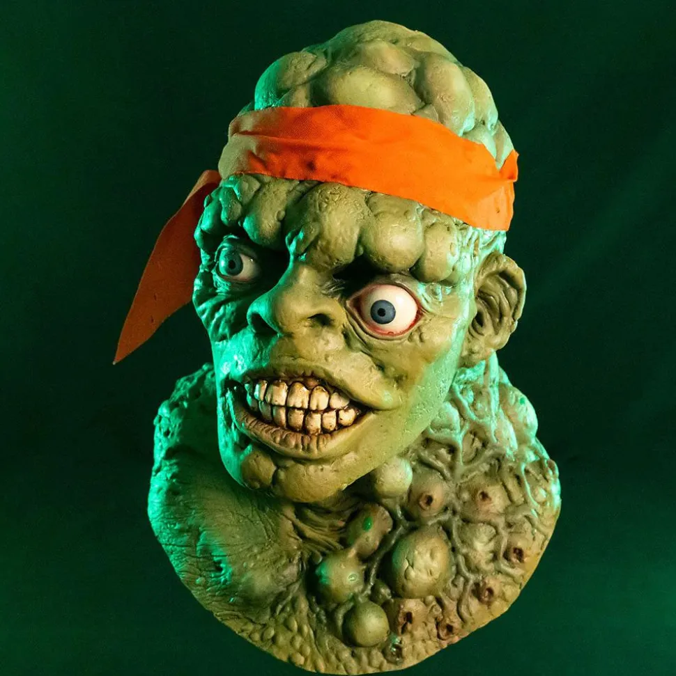 Toxic Crusaders - Toxie Deluxe Adult Mask (One Size Fits Most)