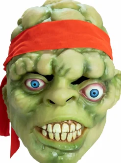 Toxic Crusaders - Toxie Glow-in-the-Dark Adult Vinyl Mask (One Size Fits Most)