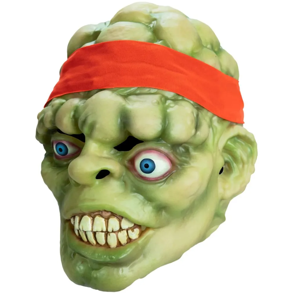 Toxic Crusaders - Toxie Glow-in-the-Dark Adult Vinyl Mask (One Size Fits Most)