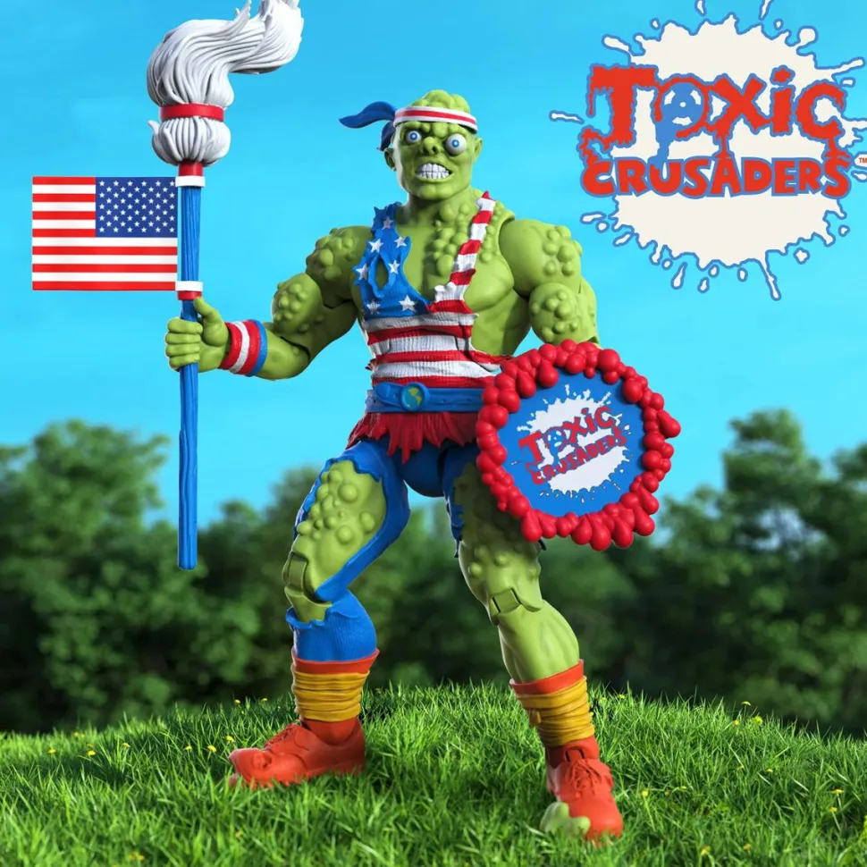 Toxic Crusaders - Toxie (Vintage Toy America) Ultimates! 7" Scale Action Figure