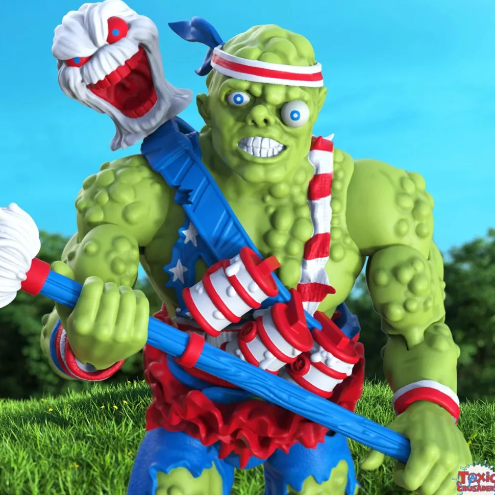 Toxic Crusaders - Toxie (Vintage Toy America) Ultimates! 7" Scale Action Figure
