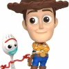 Toy Story 4 - Woody with Forky Cosbaby Hot Toys Bobble-Head Figure 2-Pack