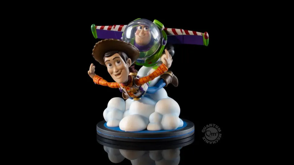 Toy Story - Buzz Lightyear & Woody Falling with Style Q-Fig MAX 5” Vinyl Figure
