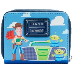 Toy Story - Jessie & Buzz 4” Faux Leather Zip-Around Wallet