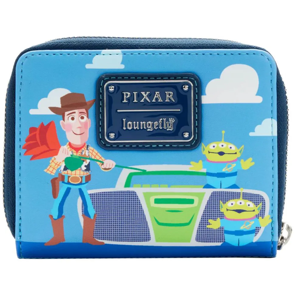 Toy Story - Jessie & Buzz 4” Faux Leather Zip-Around Wallet