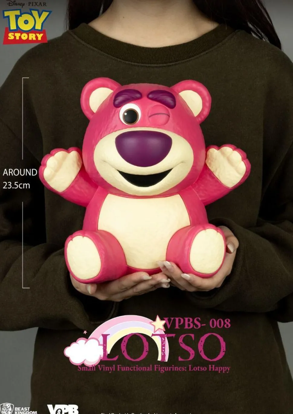 Toy Story - Lotso Happy Version 9" Small Vinyl Piggy Bank