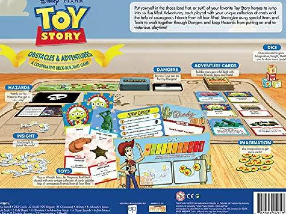 Toy Story - Obstacles and Adventures Battle Box Cooperative Deck Building Card Game