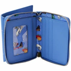 Toy Story - Pizza Planet Super Nova Burger Glow in the Dark 4” Faux Leather Zip-Around Wallet