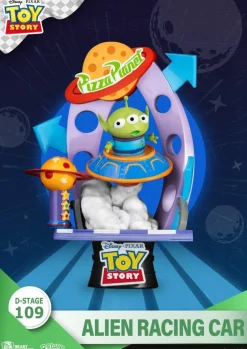 Toy Story - Toy Story Aliens Racing Car D-Stage 6” Statue