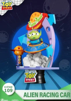 Toy Story - Toy Story Aliens Racing Car D-Stage 6” Statue