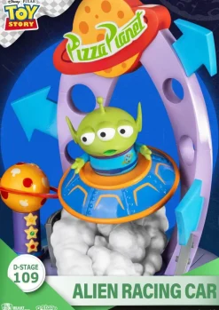 Toy Story - Toy Story Aliens Racing Car D-Stage 6” Statue
