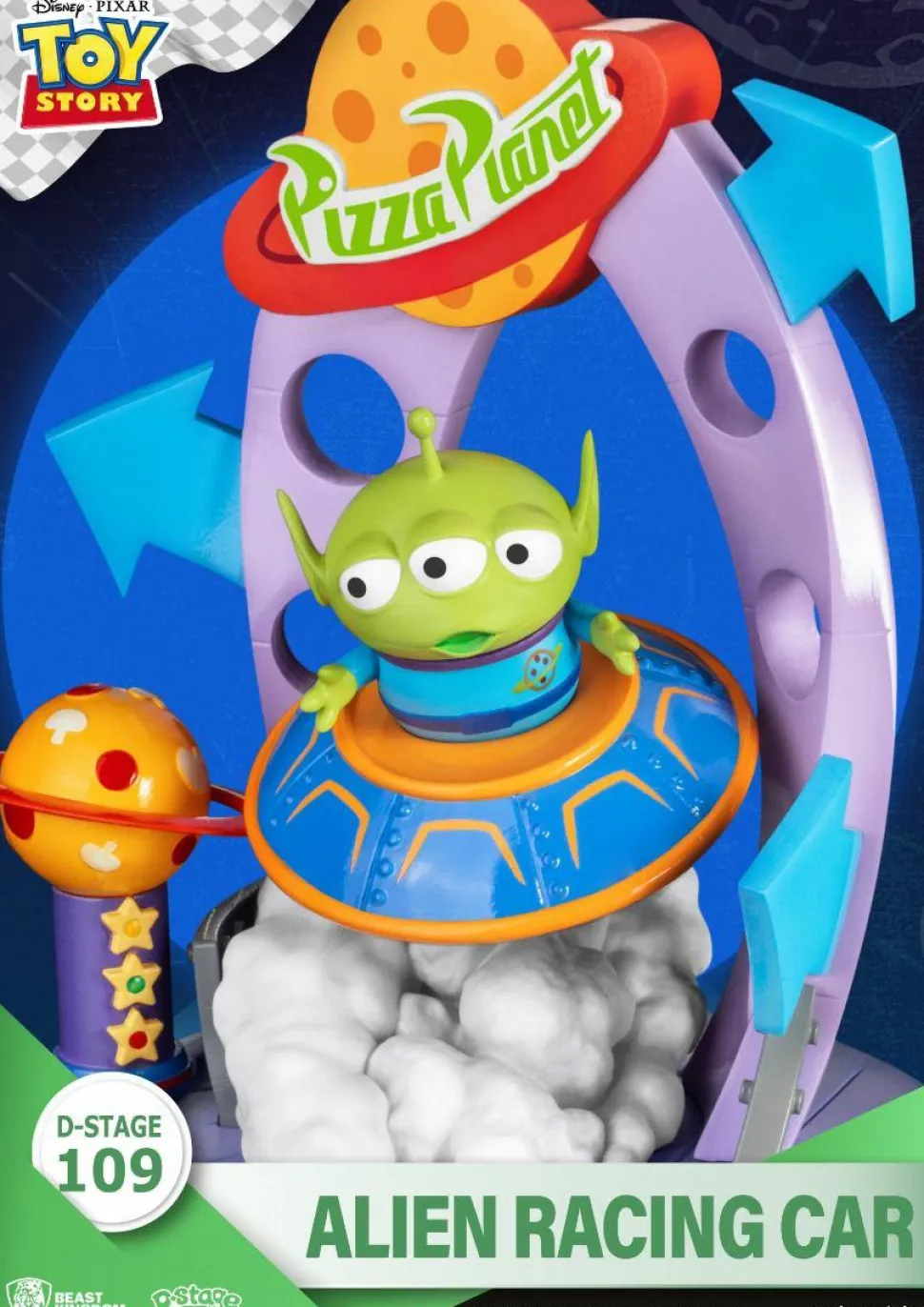 Toy Story - Toy Story Aliens Racing Car D-Stage 6” Statue