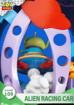 Toy Story - Toy Story Aliens Racing Car D-Stage 6” Statue