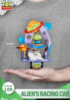 Toy Story - Toy Story Aliens Racing Car D-Stage 6” Statue