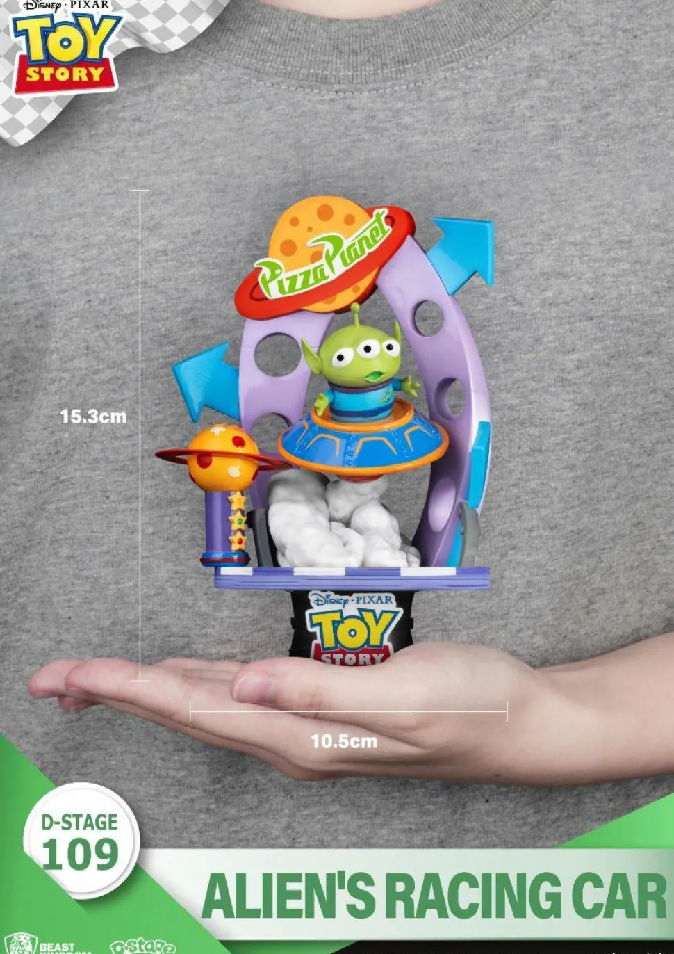 Toy Story - Toy Story Aliens Racing Car D-Stage 6” Statue