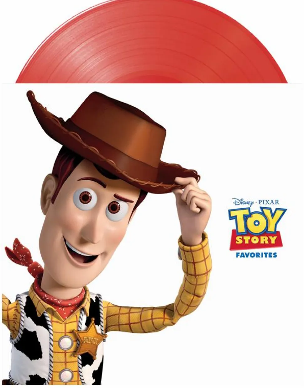Toy Story - Toy Story Favorites LP Vinyl Record (Transparent Red Coloured Vinyl)