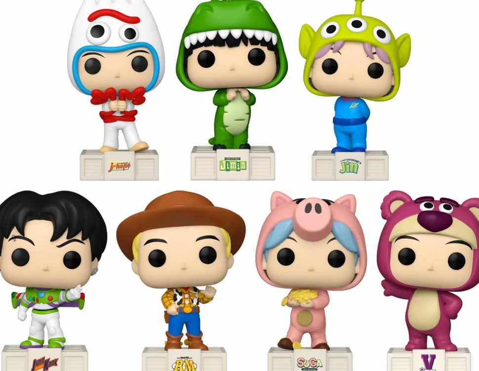 Toy Story x TinyTAN: BTS - Toy With This Pop! Vinyl Bundle (Set of 7)
