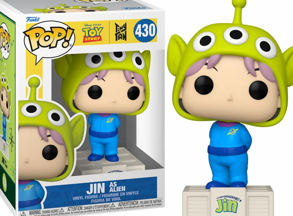 Toy Story x TinyTAN: BTS - Jin as Alien Pop! Vinyl Figure