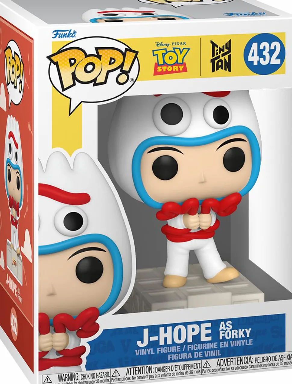 Toy Story x TinyTAN: BTS - J-Hope as Forky Pop! Vinyl Figure