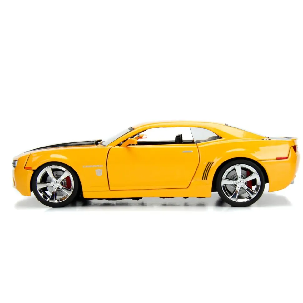 Transformers (2007) - Bumblebee 2006 Chevy Camaro Concept with Medallion Hollywood Rides 1/24th Scale Die-Cast Vehicle Replica