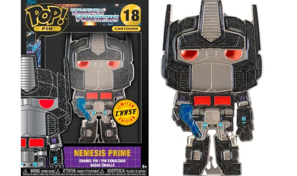 Transformers (1984) - Optimus Prime 4” Pop! Enamel Pin