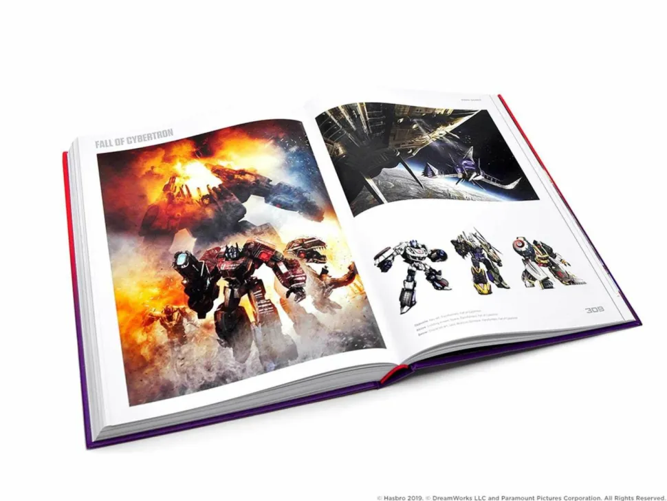 Transformers - A Visual History Hardcover Book