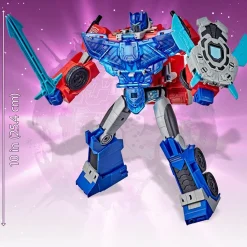Transformers - Battle Call Officer Optimus Prime Cyberverse 10.5” Action Figure