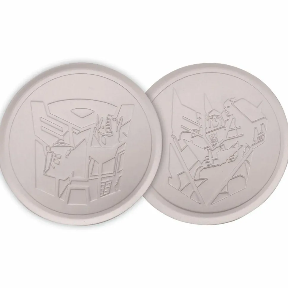 Transformers - Embossed Metal Coasters 4-Pack