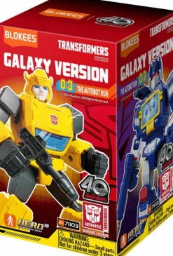 Transformers - Galaxy Version 03 The Autobot Run Blind Box Articulated Model Kit (Display of 9)