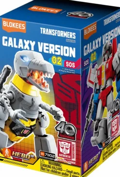 Transformers - Galaxy Version 02 SOS Blind Box Articulated Model Kit (Display of 9)
