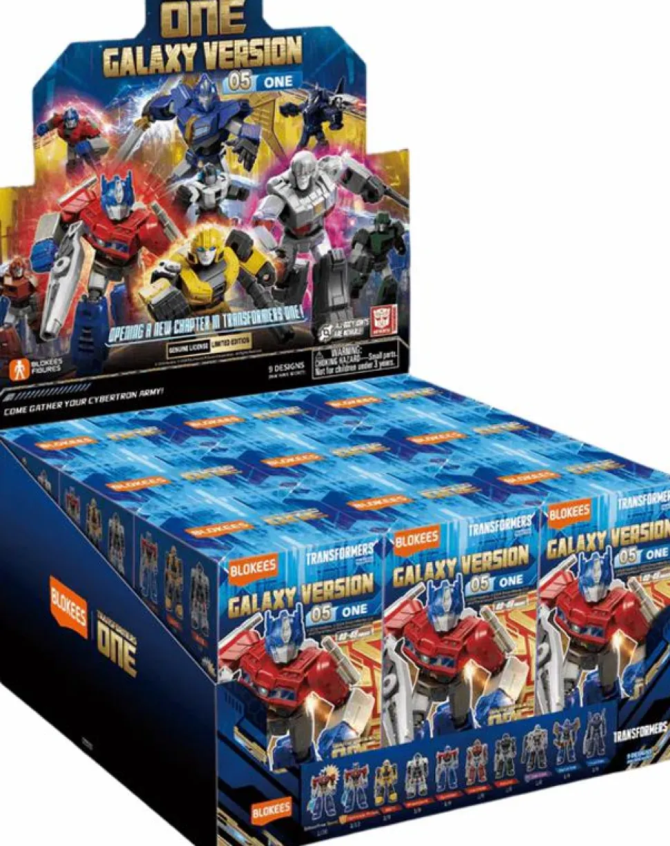 Transformers - Galaxy Version 05 One Blind Box Articulated Model Kit (Display of 9)