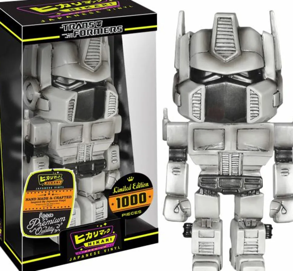 Transformers - Hikari Optimus Prime Grey Skull Japanese Vinyl Figure