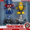 Transformers - Optimus Prime, Bumblebee, Optimus Primal & Megatron Metalfigs 2.5" Die-Cast Figure 4-Pack