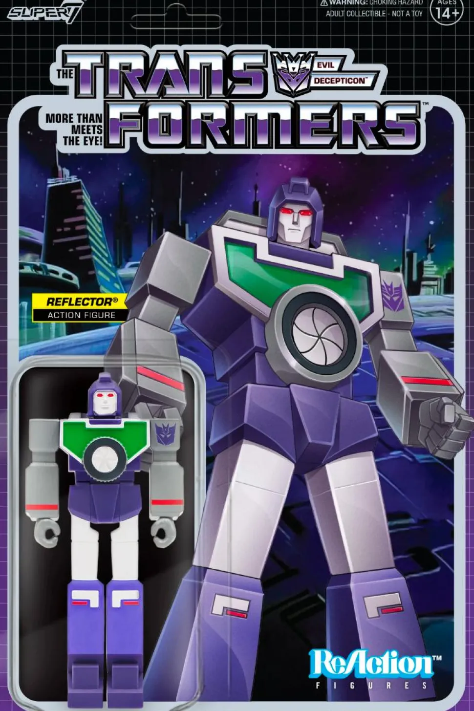 Transformers - Reflector ReAction 3.75” Action Figure