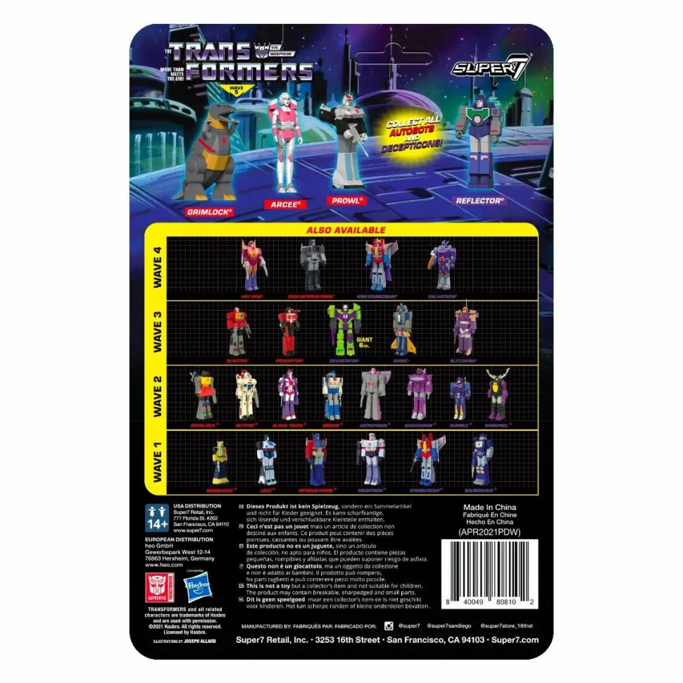 Transformers - Reflector ReAction 3.75” Action Figure