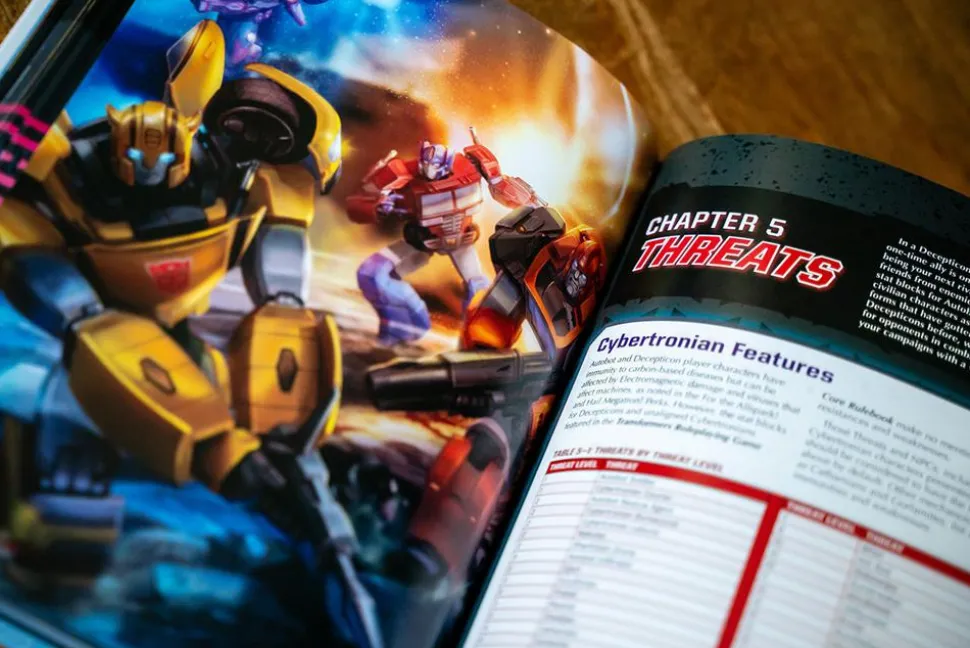 Transformers - Roleplaying Game: Decepticon Directive Sourcebook Hardcover Book