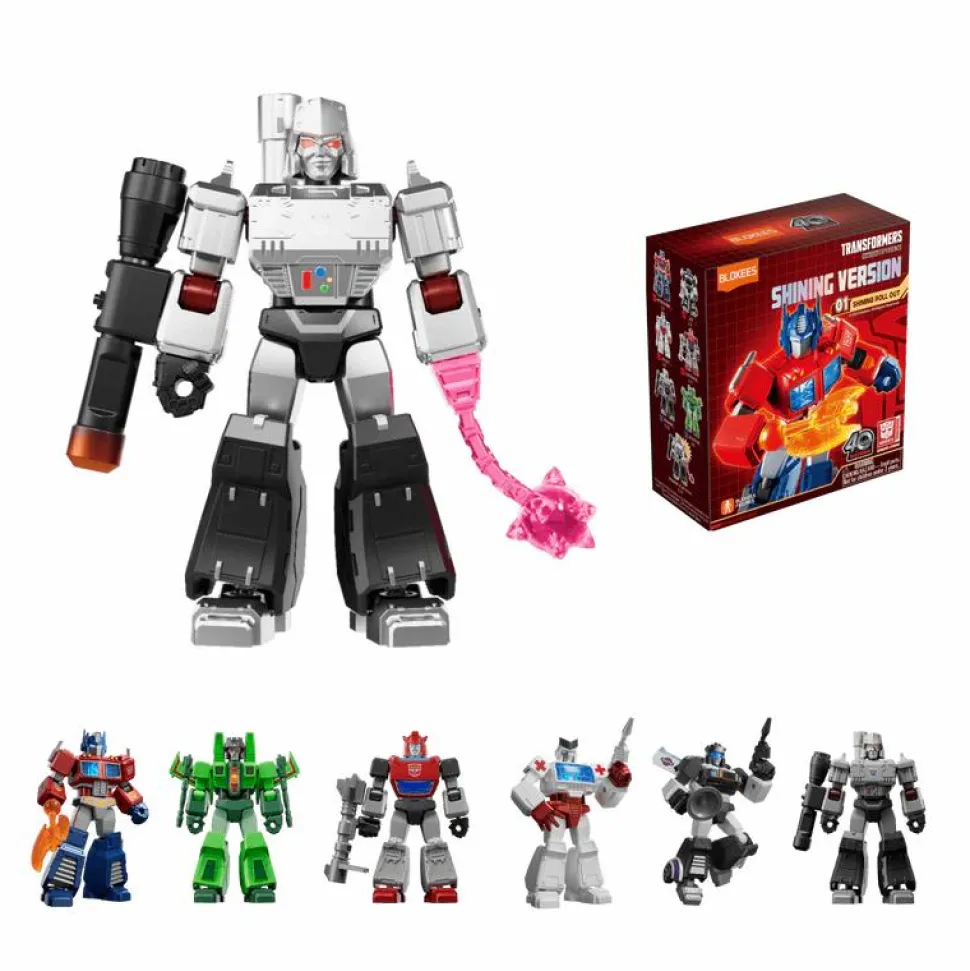 Transformers - Shining Version 01 Shining Roll Out Blind Box Articulated Model Kit (Display of 6)