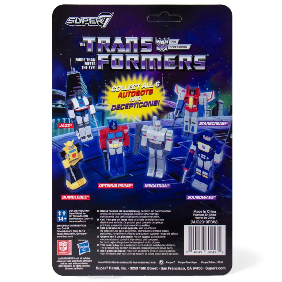 Transformers - Starscream ReAction 3.75” Action Figure