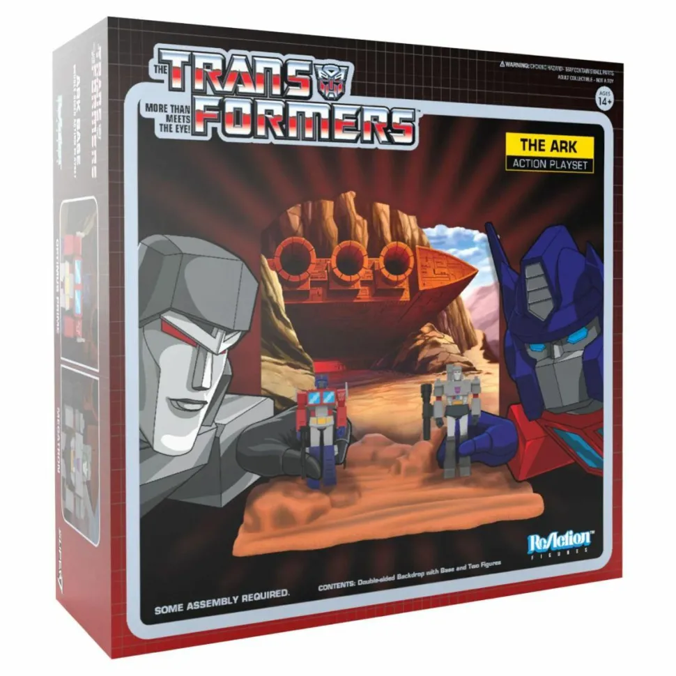 Transformers - The Ark ReAction 3.75" Action Figure Playset